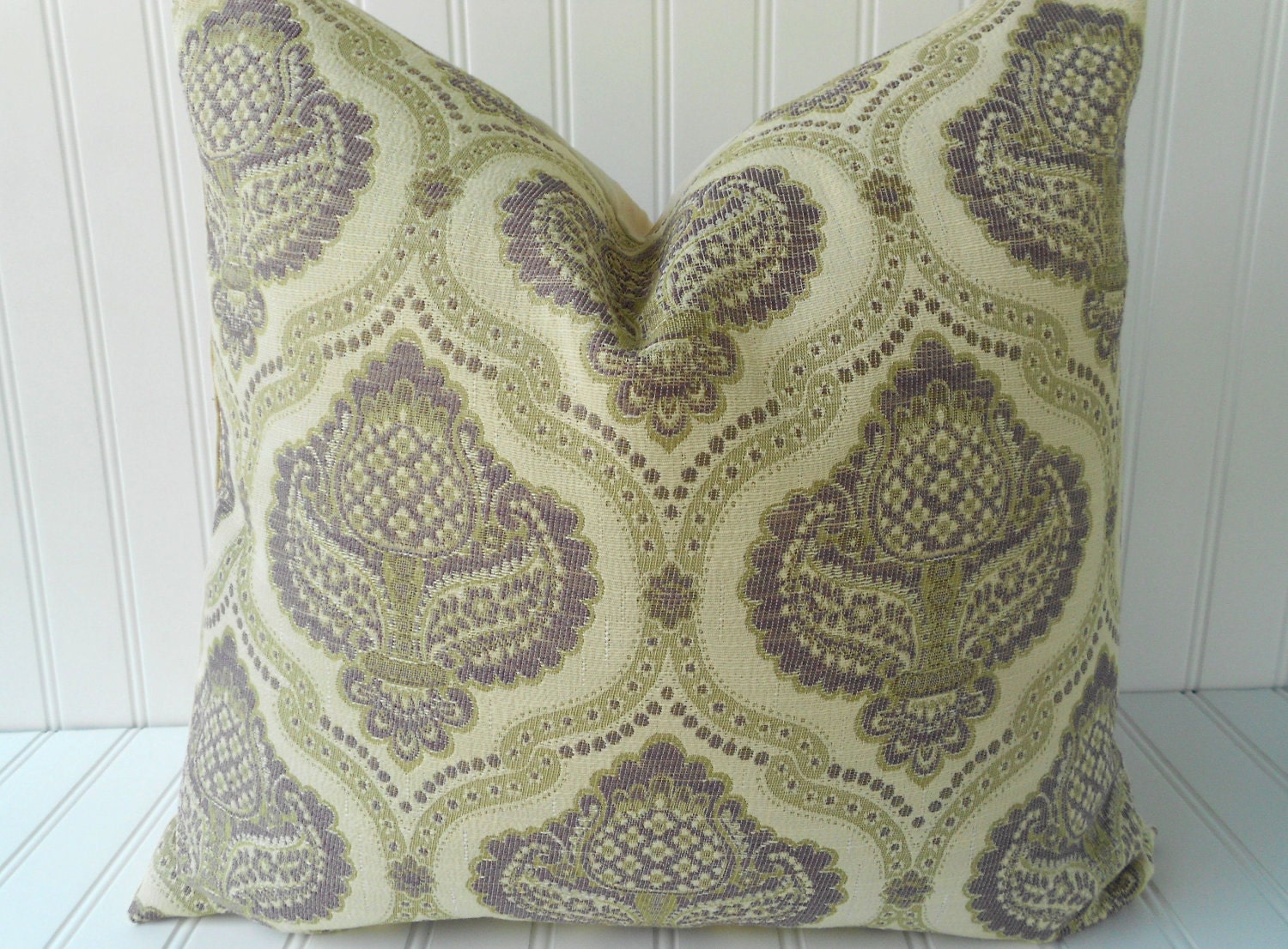 SALE - Purple Pillow - 18 x 18 - Decorative Designer Throw Pillow - Accent Pillow
