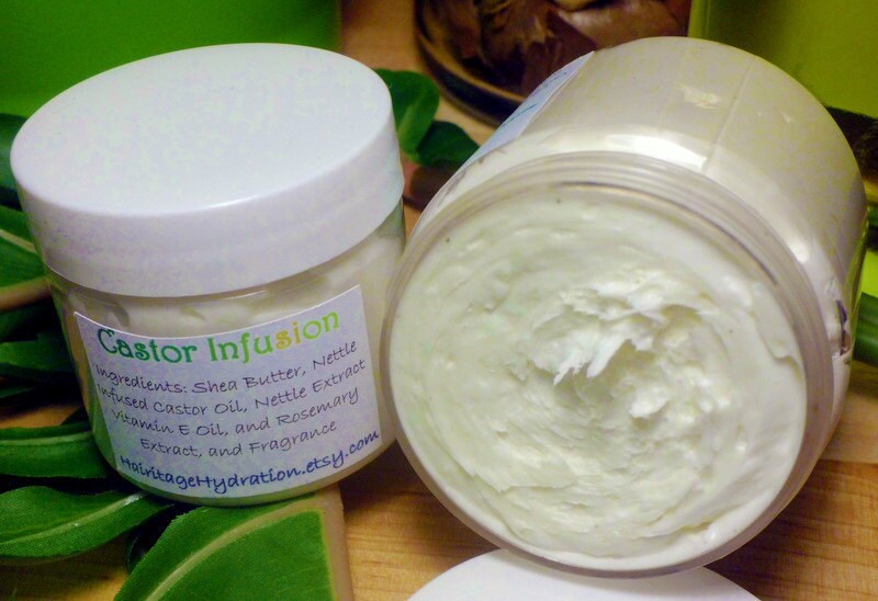 Castor Oil and Shea Butter Hair Growth Treatment (8oz)