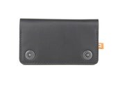 iPhone 5 Wallet Case (Cambie) - Black Leather