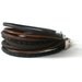 brown leather wrap bracelet, boho bracelet, unisex bracelet, male bracelet, double wrap bracelet