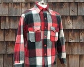 Vintage Plaid Wool LL BEAN Archive Shirt Jacket, Large