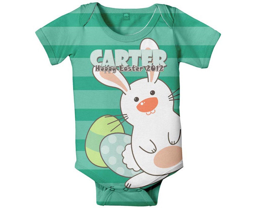 Easter Baby Onesie, Personalized First Easter Outfit