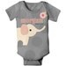 Personalized Baby Onesie, Elephant Polka Dot, Custom Infant Onesies