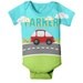 Personalized Baby Onesie, Little Red Car Boy's Custom Name Onesies