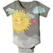 Sunshine Onesie, Personalized Baby Girl Clothing, Sun Birthday Shirt