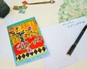 Blank Card - Mixed Media Art Print