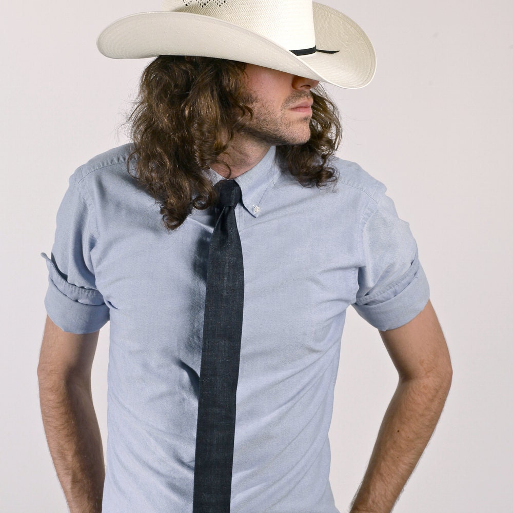 Cone Mills Raw Denim Tie Limited Edition
