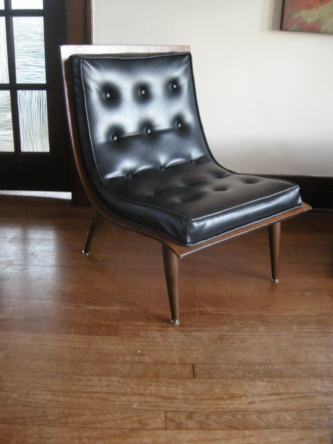 Beautiful Mid-Century Carter Brother's Mystery Scoop Chair