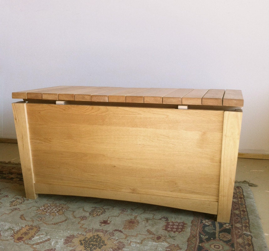 Toy Chest, Cedar Chest with musical xylophone lid.