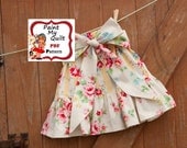INSTANT DOWNLOAD pdf  Skirt Pattern PDF Tutorial  E-Pattern skirt sizes 6m through to 10 years "Charlotte Skirt"