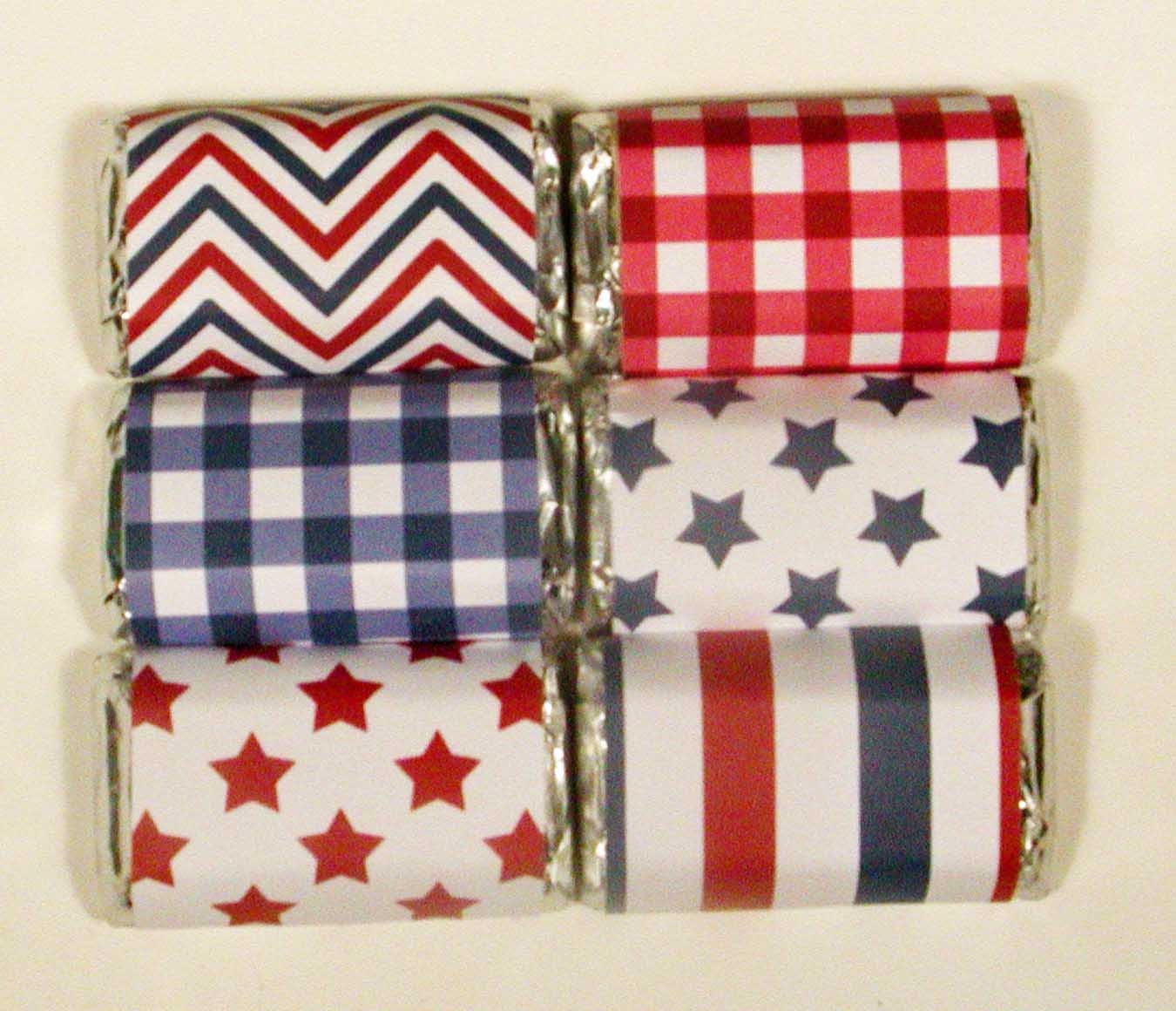Instant Download All-American Mini Candy Bar Wrappers Il_170x135