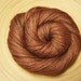 Burnt Toffee...Fingering Weight, 50/50 Silk and Baby Camel...100g, 438 yards