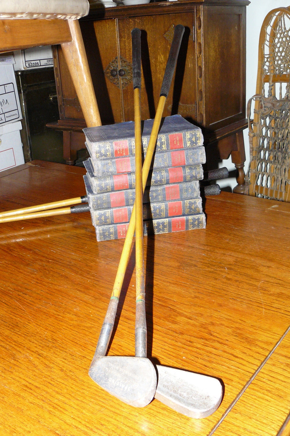Mid-Century Industrial Golf Club Irons Spalding Robert T Jones Jr Tournament Model Historic Transition Irons