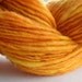 Handspun Yarn "Here Comes the Sun" Single Ply Corriedale Wool