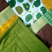 Reserved for Jody -  Turtle Tortoise Block Baby Toddler Quilt