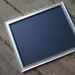 rustic silver chalkboard - photo prop - wedding