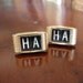 Mad Men Funny Ha Ha Vintage Cuff Links