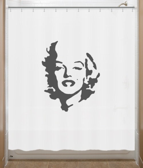 Marilyn Monroe Shower Curtain marylin bathroom decor bath kids