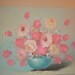 Pretty In Pink - Flowers in Vase Oil Painting on Canvas