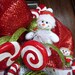 SNOWMEN CHRITMAS WREATH