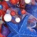 Deco Mesh STARS and STRIPES Patriotic Wreath