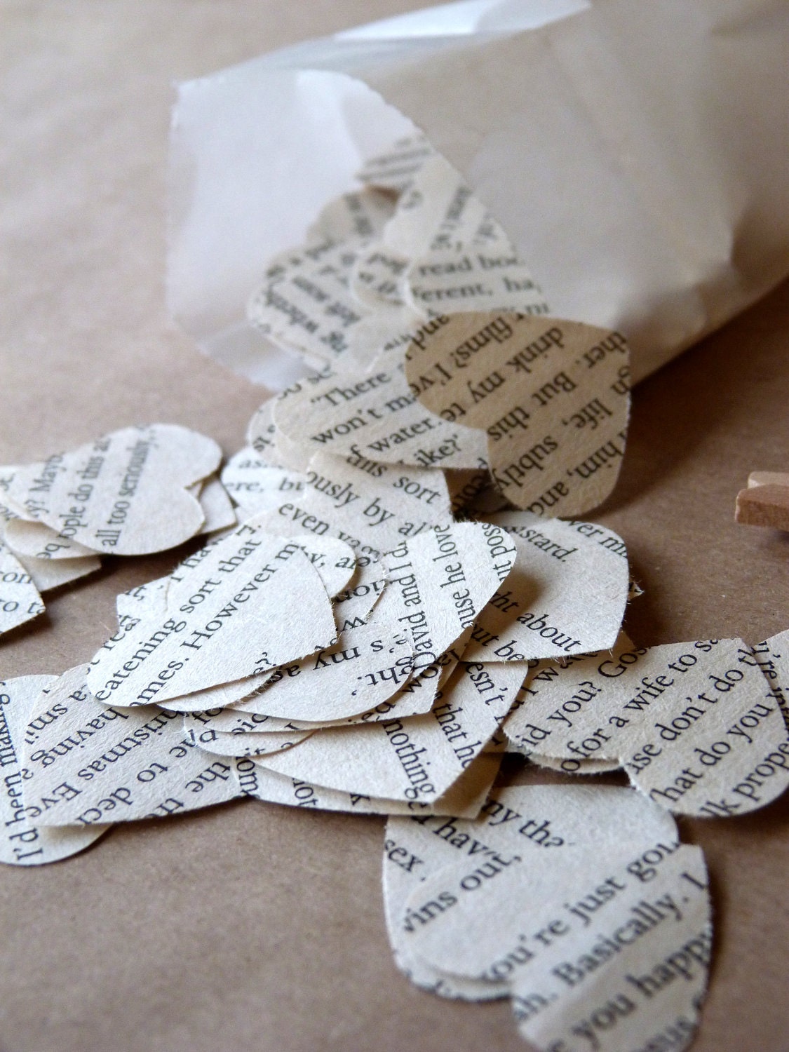 Handmade Heart Confetti