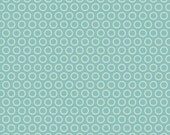 Love Birds by Deena Rutter for Riley Blake, Cheery Circles Blue, SKU C7097, 1  yd