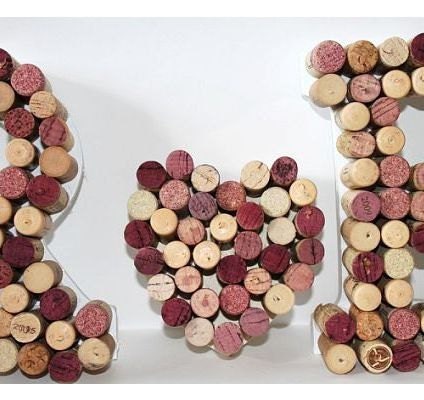 Wine Cork Heart Wall Hanging