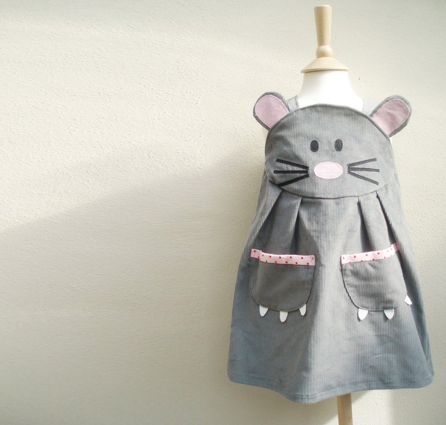girls dress - baby mouse