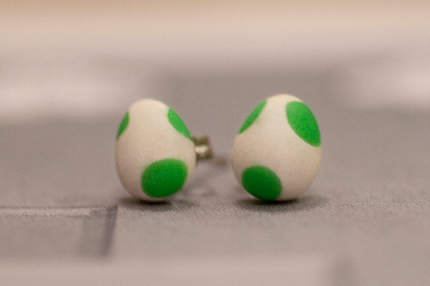 Yoshi Egg Earrings