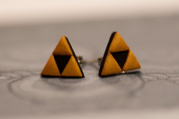 Zelda Triforce Earrings