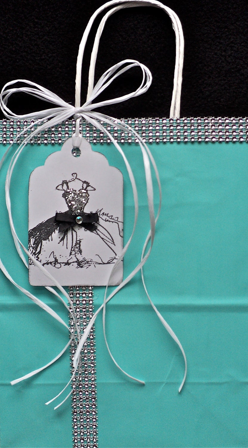 Custom order for 6 tiffany dress bags.