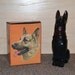 Vintage Avon Noble Prince German Shepherd Bottle