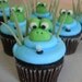 Frog Pond Cupcake Toppers - 1 Dozen