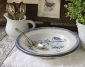 Antique English Transferware Blue Bowls - T & R Boote England - Circa 1890's