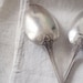 Antique French Silver plate Serving Spoon - by Ravinet d'enfert - Set of 4 - RARE circa 1890