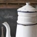 Vintage French Enamelware Coffeepot (Biggin) - circa 1930's