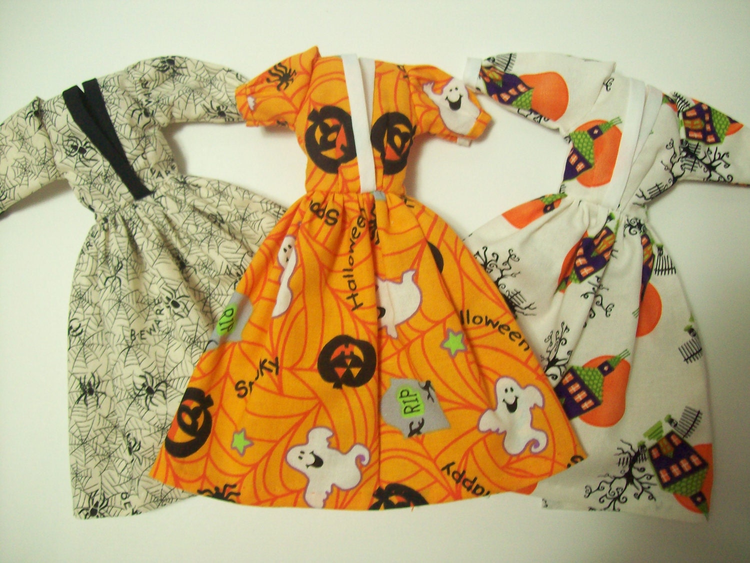 Spooktacular Barbie Dress Set / Handmade Barbie Clothes