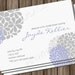 Bridal shower invitation Printable wedding shower baby shower birthday invite lavender purple with mums hydrangea 4x6 or 5x7