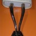 Pair of Classic French Art Deco Style Fluted Double-Arm Wall Sconces