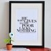He Who Gives - Project Wisdom - Proverbs 28 - 8x10in DIY Printable Christian Poster - G4Bible Verse.