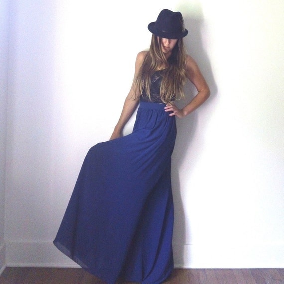 royal blue palazzo pants