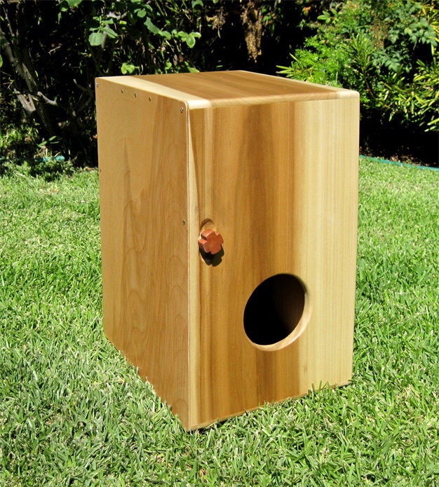 Custom Cajon Box Drum Beat Box and Artwork by DeadTreeDesign