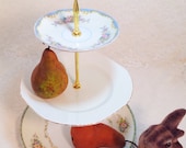 3 Tier Cupcake Stand Tidbit Tray Spring Fling