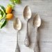 Silver Plated Spoons, Vintage spoons made in Russia, set of 10