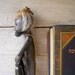 Reserved for Jessica..............................African Man Figurine, Vintage primitive wood figurine, primitive folk art
