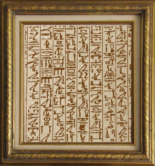 Egyptian Picture Writing