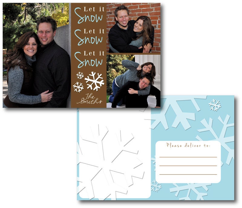 Holiday Photo Postcard 4x6