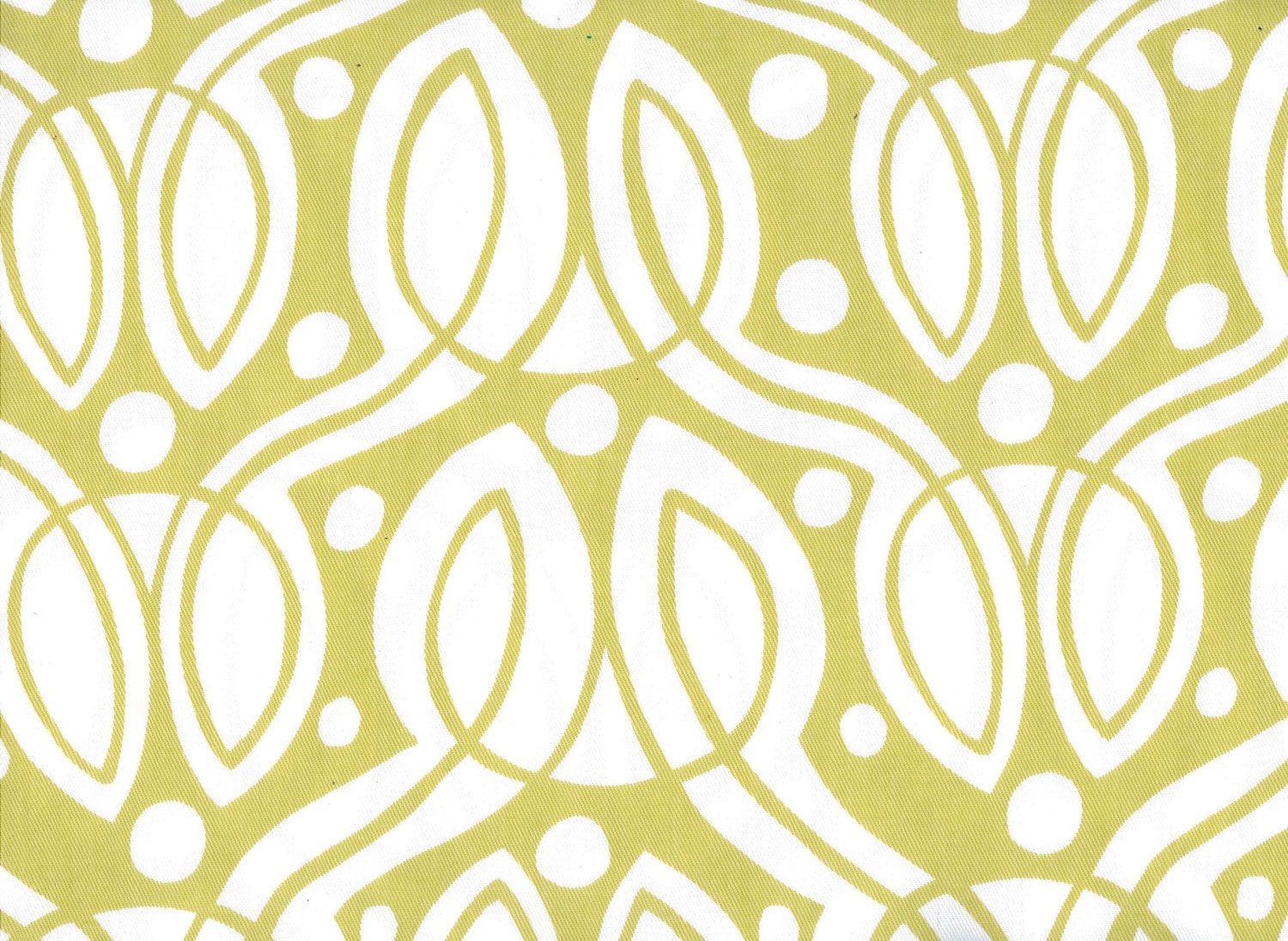 Linden Lilypads 100% organic cotton, hand drawn design screenprinted light green fabric