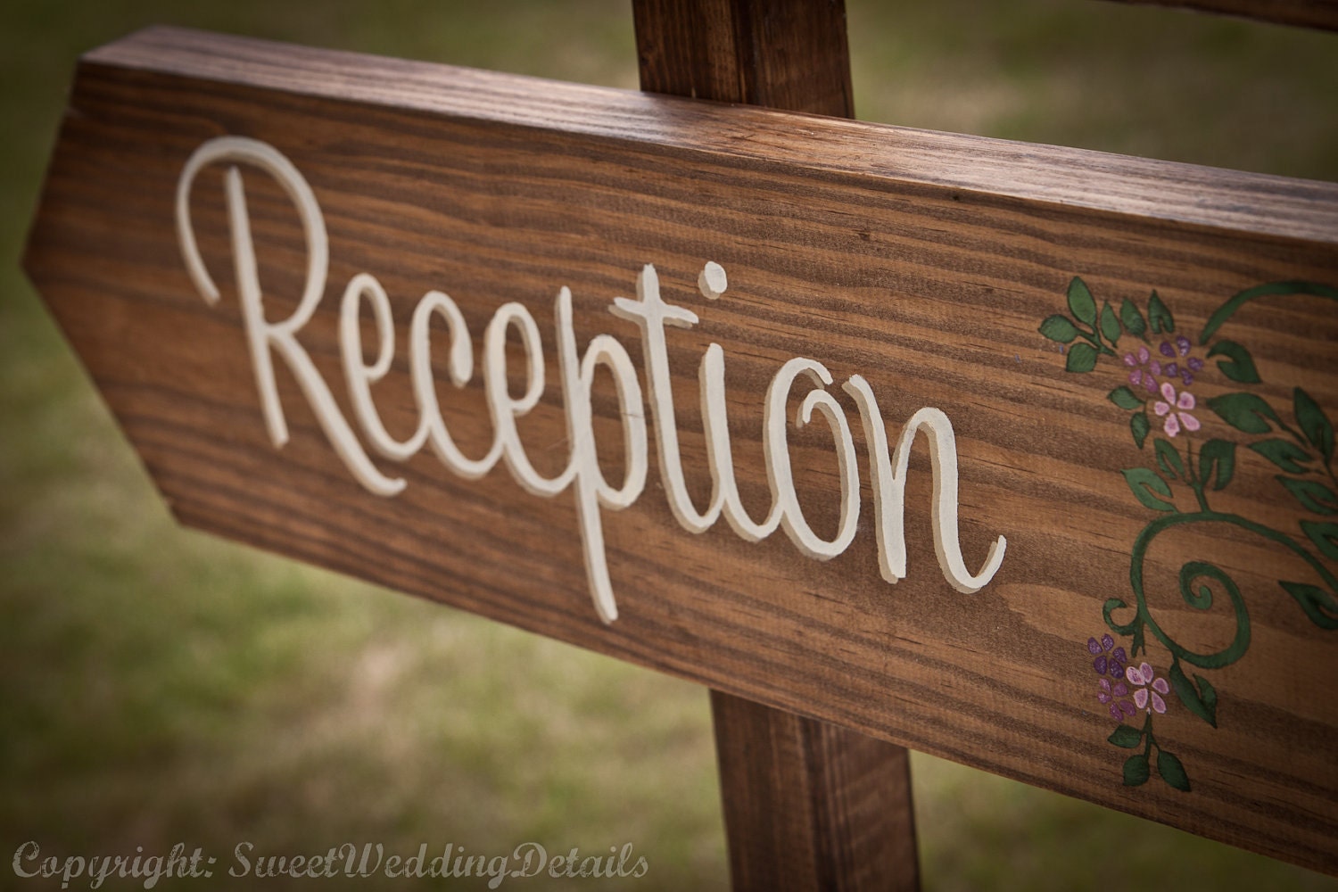 Items similar to Wooden Wedding Directional Signs